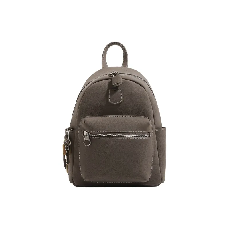 H YXIANG Microfiber Synthetic Leather Backpack Women's Multicolor-7