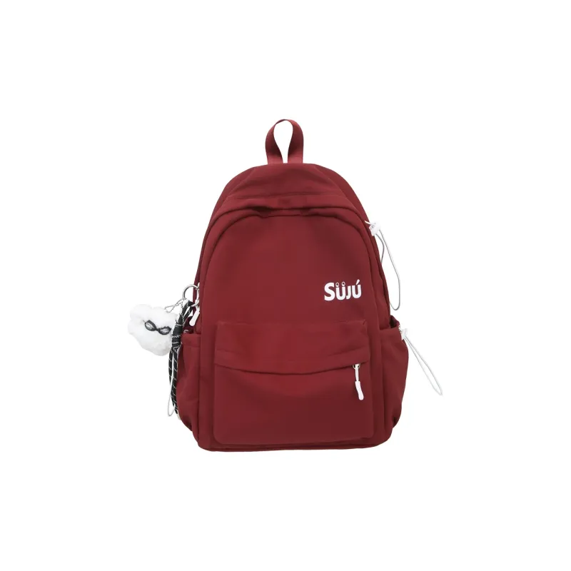 SEVENMOONS Nylon Backpack Unisex Multicolor-4