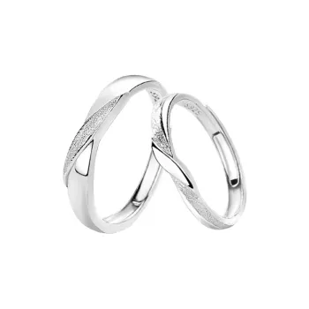 FBRUE 925 Sterling Silver Rings Unisex