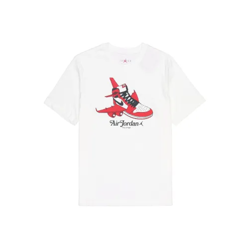 JORDAN T Shirts Unisex White