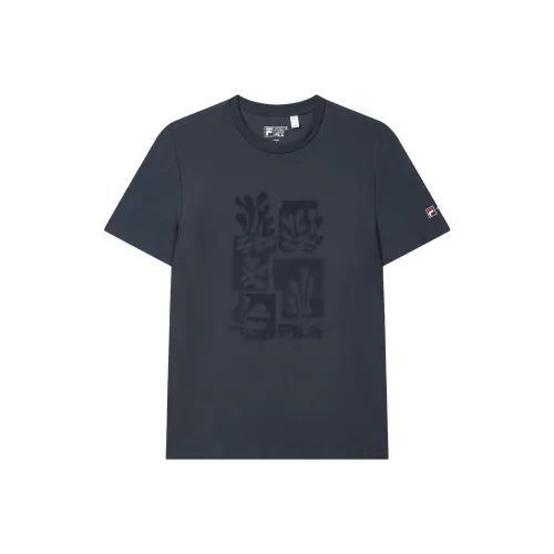 FILA x THE MET T Shirt Men's Wall Mud Gray