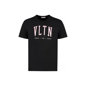 Valentino	VLTN Logo Printed Crewneck T Shirt