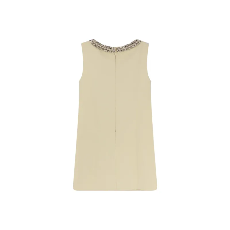 Self portrait Crepe Bow Mini Dress-1