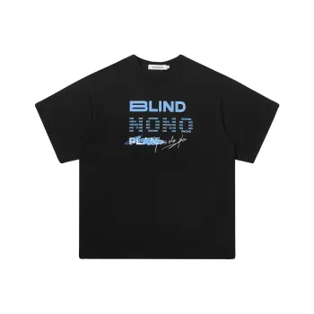 BLINDNOPLAN SS22 T Shirt Unisex Black