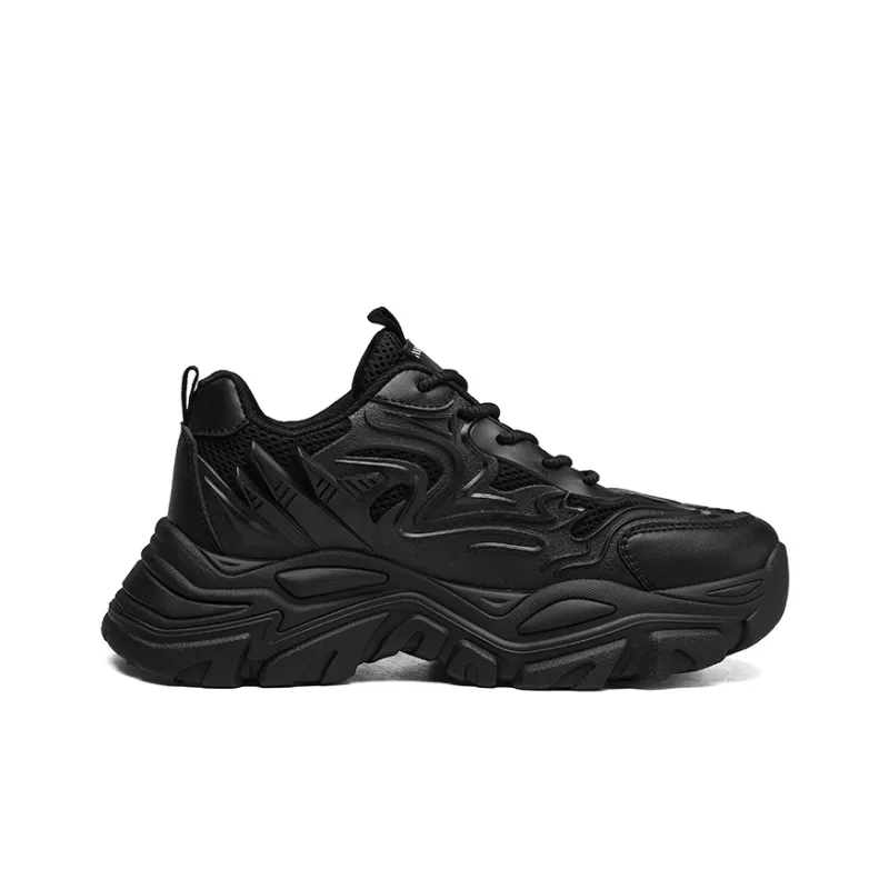 Boogie Bear Breathable Height Increasing Low Top Chunky Sneakers Men's-4