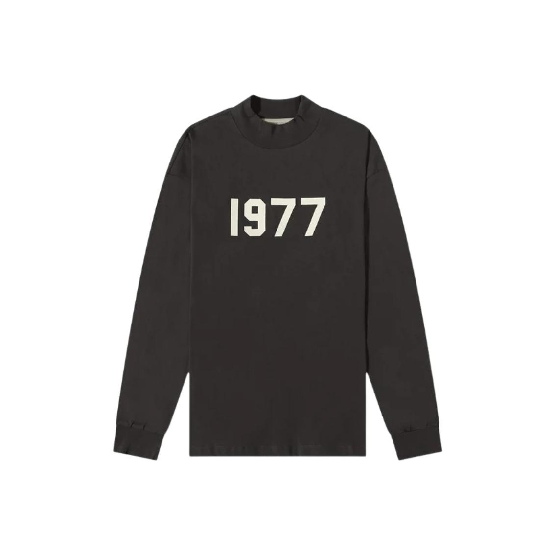 fear of god 1977ロゴモックネックロングスリーブTシャツ xxs