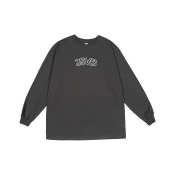 JUST VIBE Straight Long Sleeved T Shirt Unisex