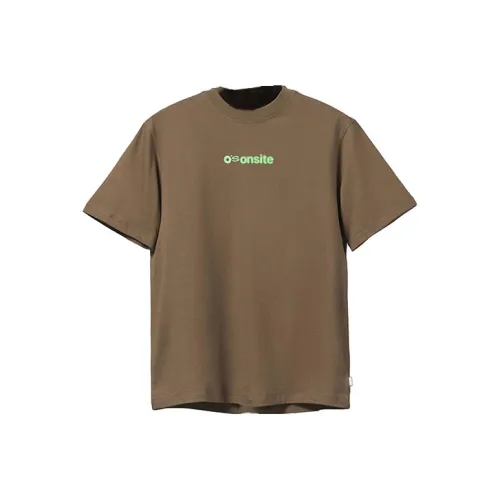 AFFIX T-Shirts Men Brown