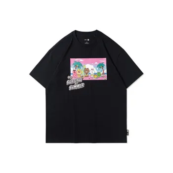 LiNing Sports Fashion Collection T Shirt Unisex Black
