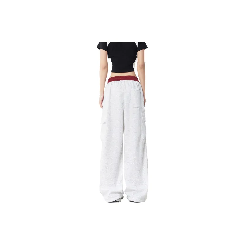 SIMPLE RIMLESS/SRME Casual Pants Unisex Black-6