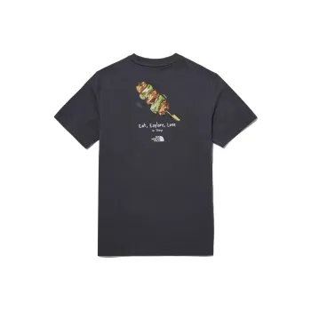 THE NORTH FACE T Shirt Men's Charcoal Gray