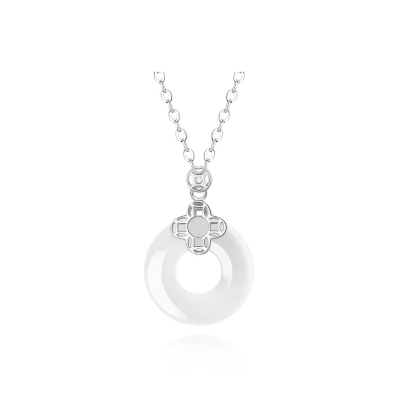 Branded Jewelry Chalcedony Necklaces Unisex-4