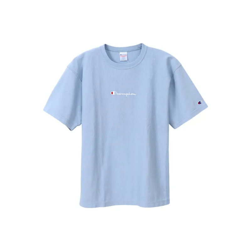Champion Straight T Shirt Japan Version Unisex-0
