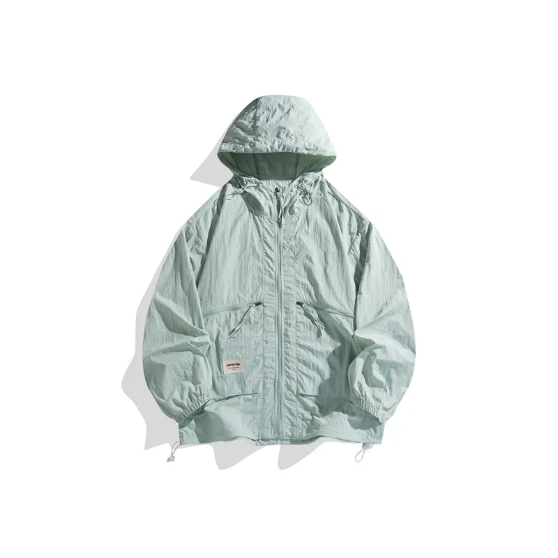 Yalu Jackets & Coats Unisex Navy Blue-18