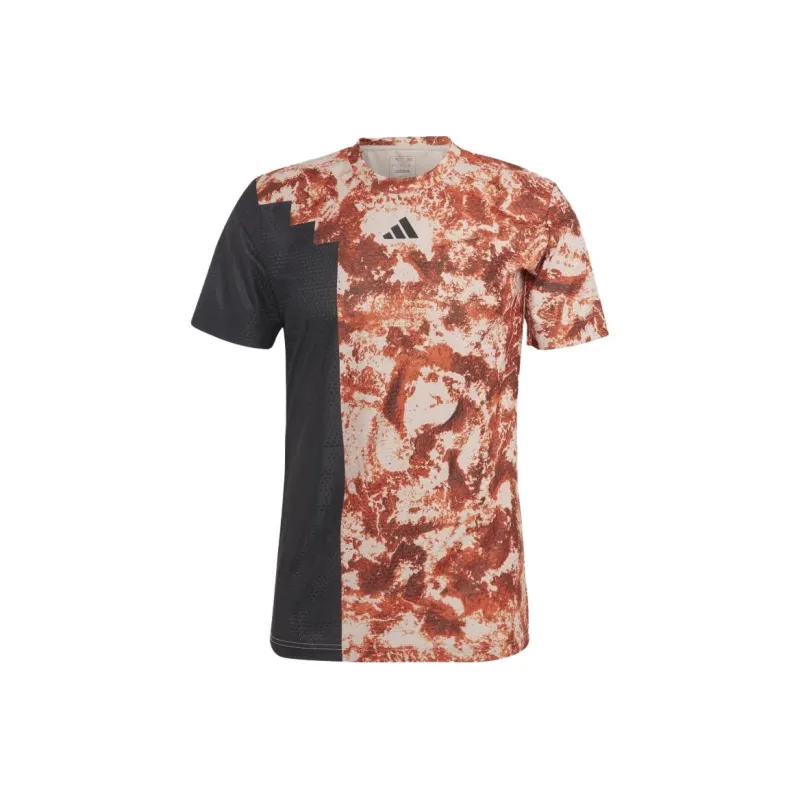 Adidas SS23 French Open Series T-Shirts Men Black-0