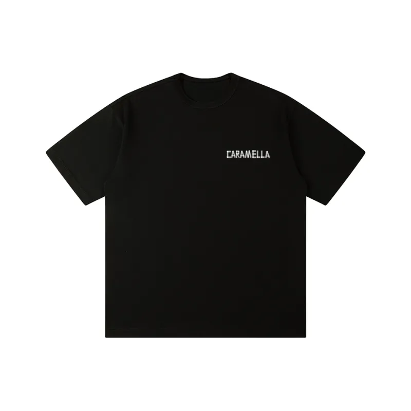 Caramella Drop Shoulder Sleeve T Shirt Unisex-5