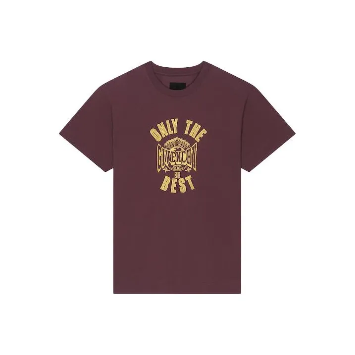 Givenchy T Shirts Men Fuchsia-0