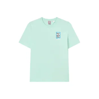 FILA X HAGT T Shirts Unisex Ice Pink Green