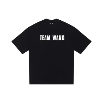 TEAM WANG Design T Shirt Men's Black