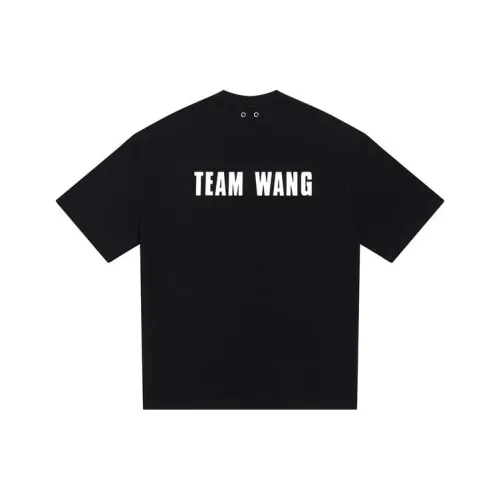 TEAM WANG Design T Shirt Men's Black