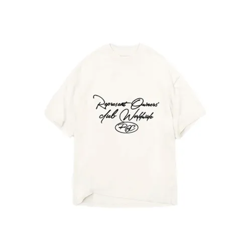 REPRESENT T-Shirts Men White