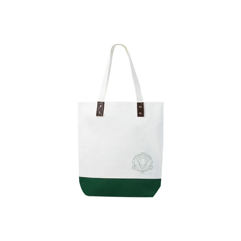 HARRY POTTER Canvas Bag, Tote Bag, Shoulder Bag Unisex Lion Pavilion Red/Snake Pavilion Green-2