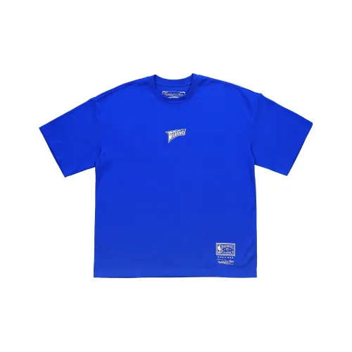 Mitchell & Ness T Shirt Unisex Blue