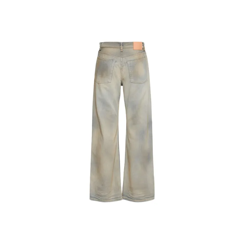 Acne Studios Straight Leg Distressed Jeans-1