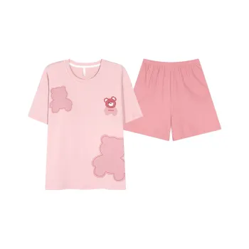 CHUDUAN Pajama Set Women's Pink
