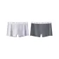 M1746-B Set-Sports Boxer-Light Gray+Dark Gray (2 Pack)