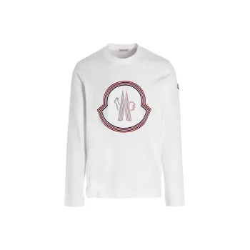 Moncler T Shirts Men White