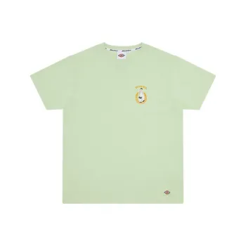 Dickies T Shirt Unisex Light Yellow Green