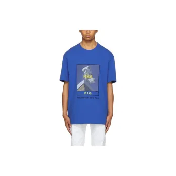 Hood By Air T-Shirts Men Blue