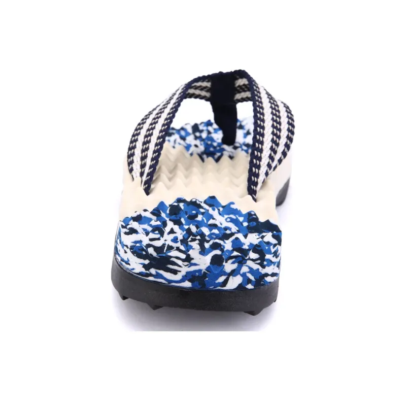 Budding Bear EVA Stitching Quiet Odor Resistant Abrasion Resistant Slip Resistant Flip Flops Men's-12