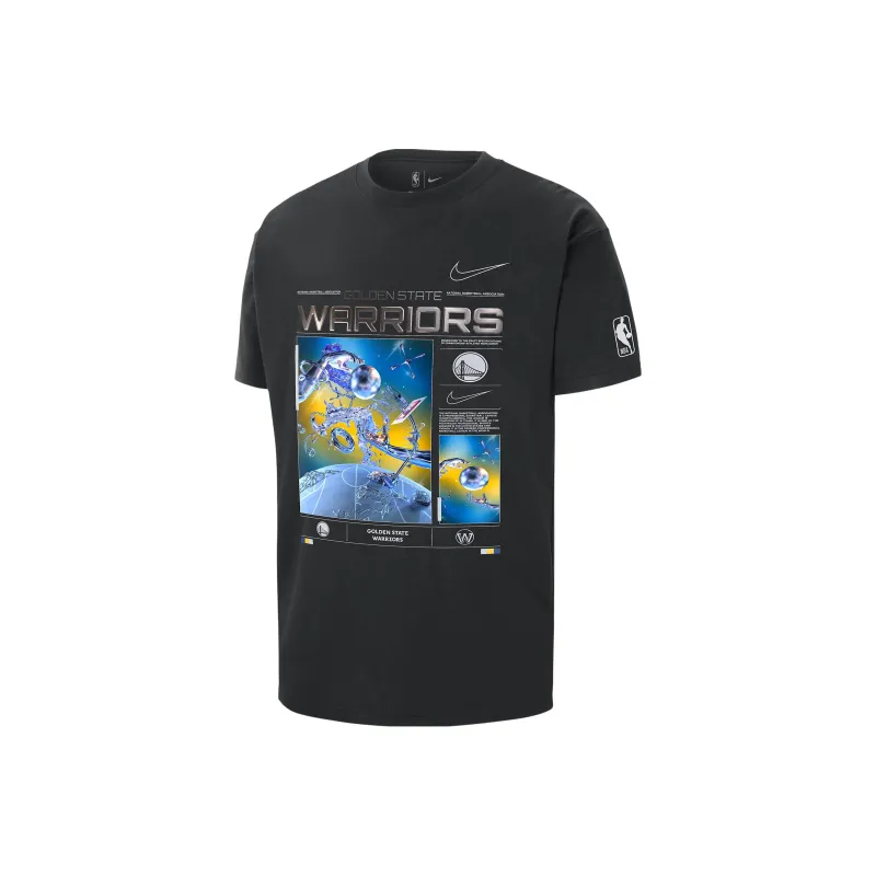Nike Golden State Warriors Courtside Men's Nike Nba Max90 T Shirt-0