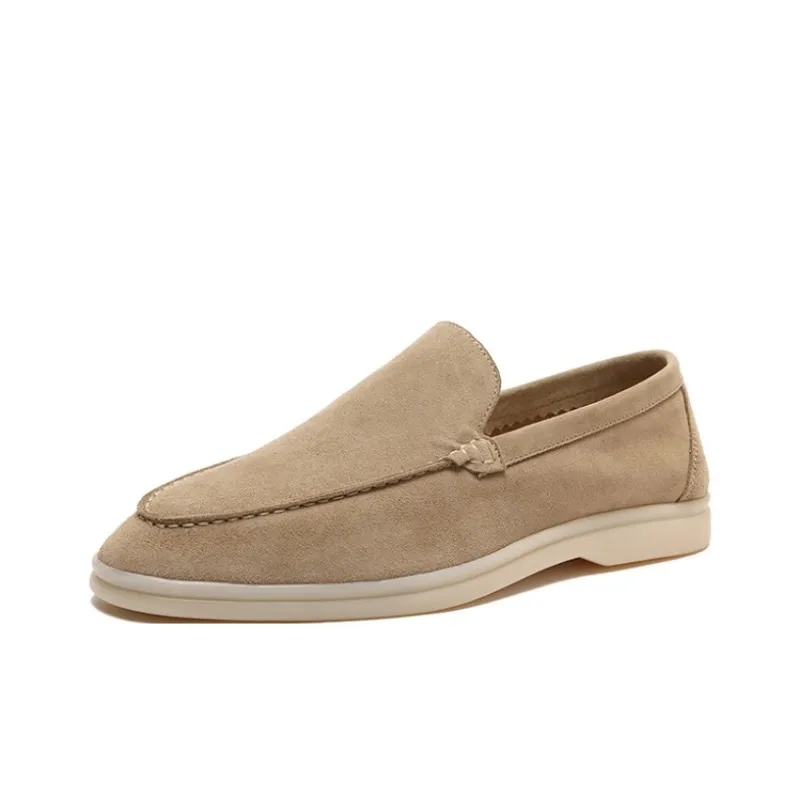 Ruomini Men's Casual Shoes Men Low Top Black, Dark Blue, Coffee, Apricot, Nude, White, Brown-13