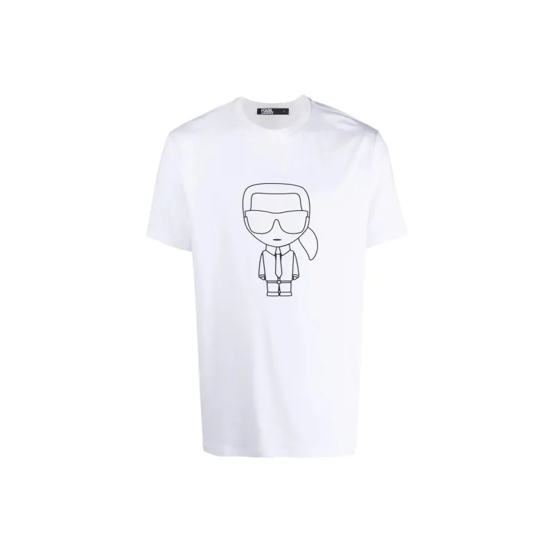 KARL LAGERFELD / Karl Lagerfeld Jeans T Shirts Men White-0