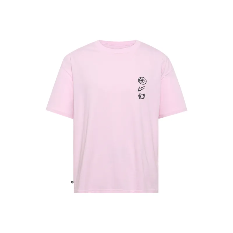 Nike Drop Shoulder Sleeve T-Shirt Men's Pink-0