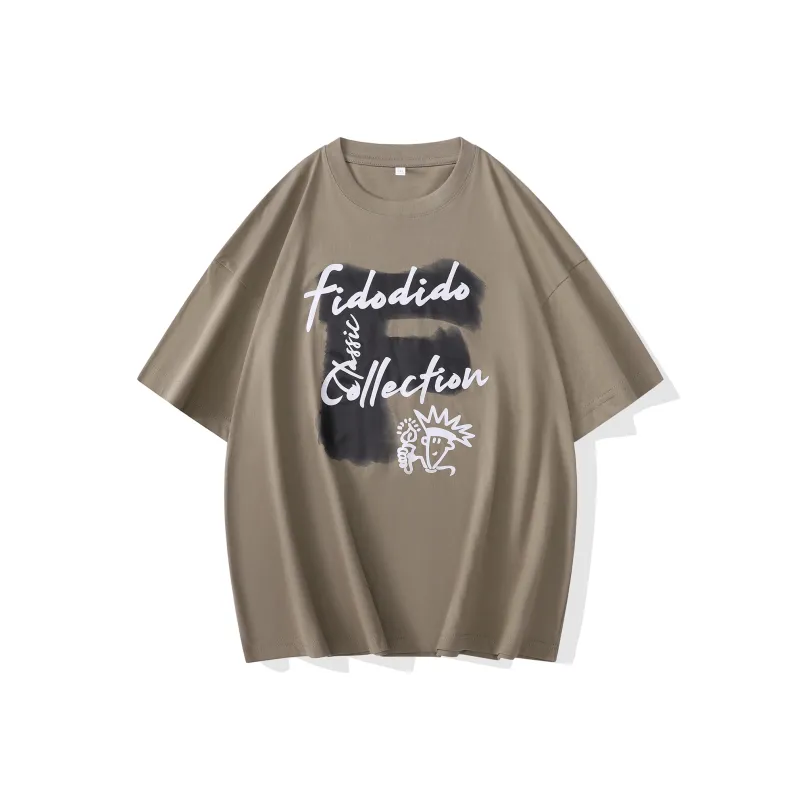 FIDO DIDO Short Sleeved T Shirts Unisex-27