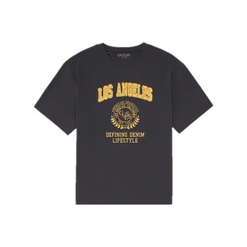 GUESS T-Shirts Men Dark Gray