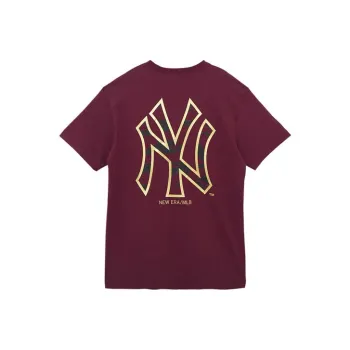 New Era T Shirt Unisex Purple Umber