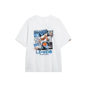 LiNing Sports Fashion Collection T Shirt Men's White