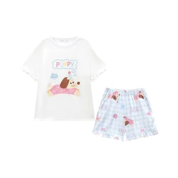 GUKOO Pajama Set Women's Ocean Blue