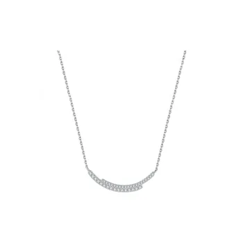 Heart Grass S925 Silver Necklaces Women's
