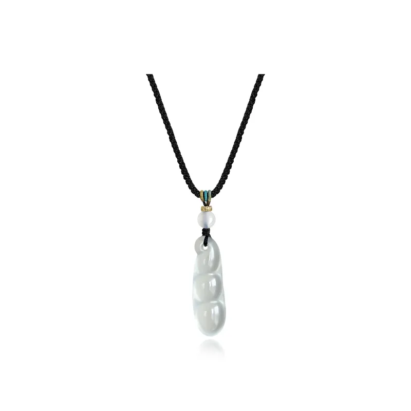 Tang Zhi Serpentine Jade Necklaces Women's-0