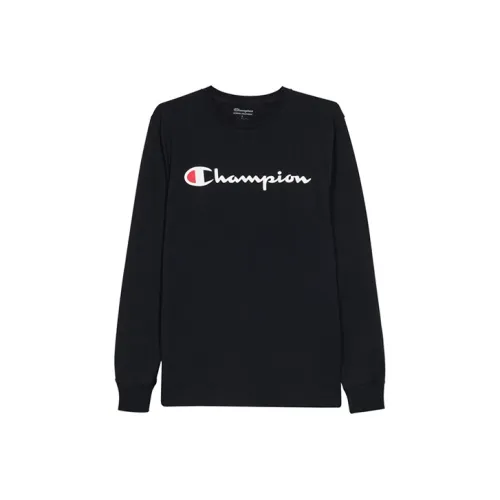 Champion T Shirts Men Navy Blue