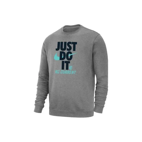 nike comes Kansas City Current Club Fleece Men's nike comes Soccer Crew Neck Sweatshirt