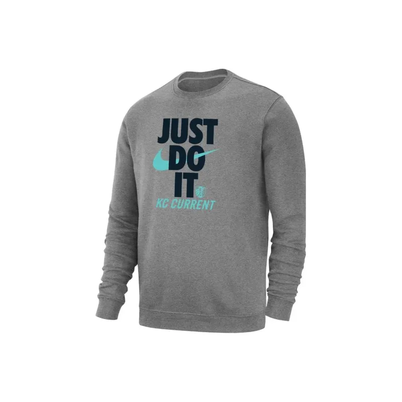 Nike Kansas City Current Club Fleece Men's Nike Soccer Crew Neck Sweatshirt-0