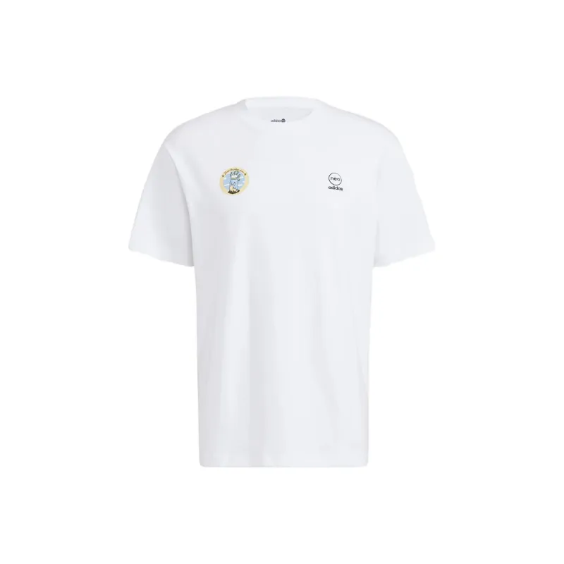 Adidas Neo T Shirt Unisex White-0