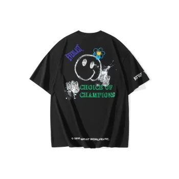 Everlast Other Elbow-Length Sleeved T-Shirt Unisex Pure Black
